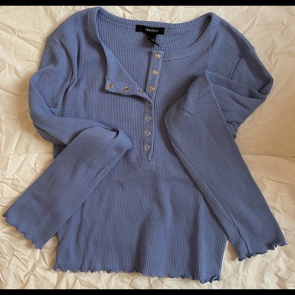 Forever 21 cropped long sleeve